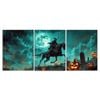 3pcs Death Rides on His Horse in the Moonlight Print 100% Australian Made 3 x 40x60cm (Metal Print)