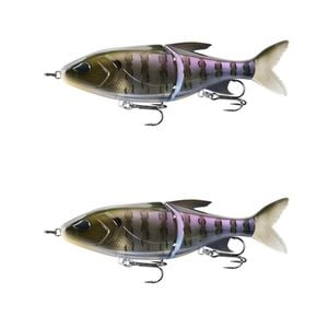 2x 13 Fishing 185mm Glidesdale Jointed Glidebait Fishing Lures - Rusty Bream