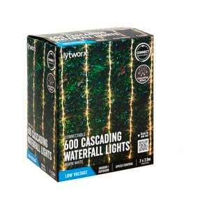 Lytworx 2 x 2.9m Cascading Waterfall Lights