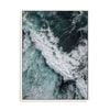 Artey | From Above 9 - Framed Canvas - White Frame - 60 x 80cm