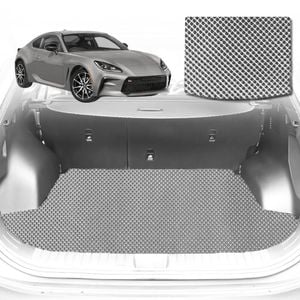 6D Diamond Car Boot Mat for Toyota GR86 2022-Current-Cargo Mat-Grey-Outback GT