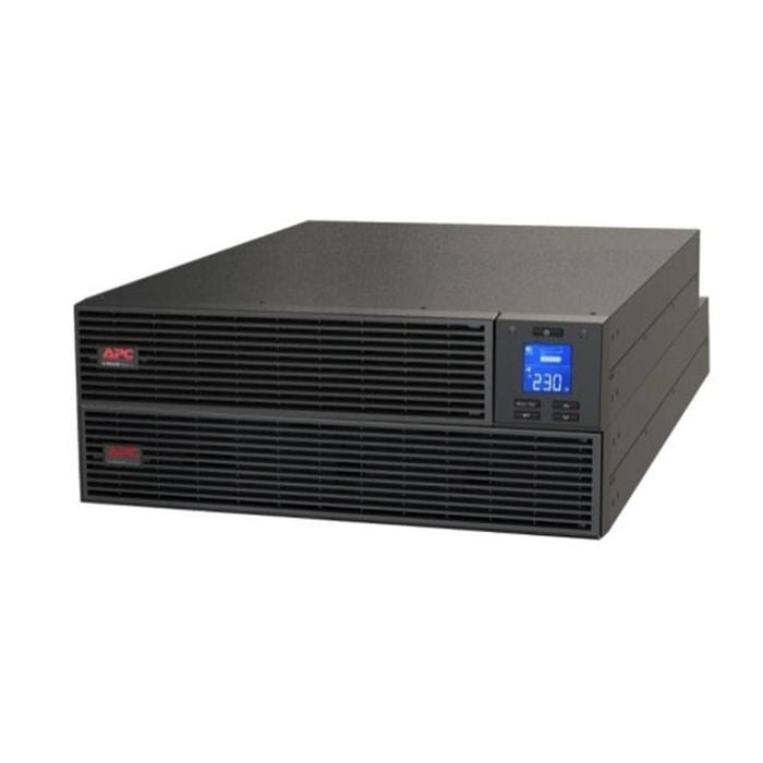 APC Easy UPS 2000VA/1600W Online UPS, 4U RM, 230V/10A Input, 4x IEC C13 Outlets, Lead Acid Battery, W/ Battery Pack, W/ Rail Kit