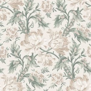 Wallpaper Trader Amelia Wallpaper Roll 10.05m X 53cm, Cream