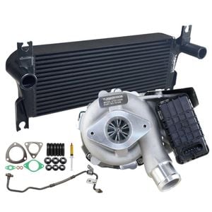Upgrade Billet Turbo Charger With 106mm Intercooler And Genuine Oil Feed Pipe For Ford Ranger 2.2l 2011-2015
