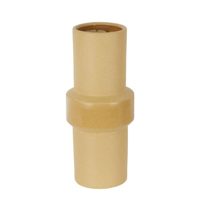 Belle Bennet Stoneware Flower Vase Round Large 39.5cm - Sand