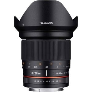 Samyang 20mm F/1.8 Umc Ii Lens - Fujifilm X Mount