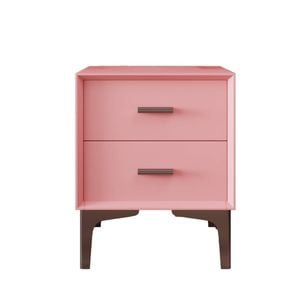 Sammy Bedside Table - Dusty Pink
