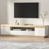 Artiss White Wooden TV Cabinet Entertainment Unit 180cm