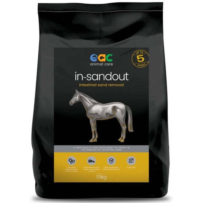 EAC Animal Care In-Sandout Intestinal Sand Removal Pellet 1.5kg
