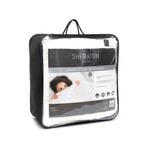 Sheraton Luxury Queen Bed Goose Down Fibre Quilt White 210 X 210cm