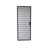 2032 x 813 x 45mm Screen Door Metric Hamilton Black - Hamilton Black