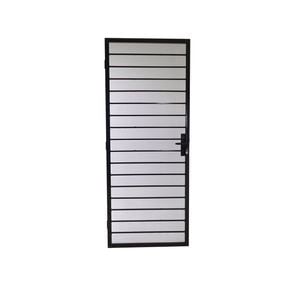 2032 x 813 x 45mm Screen Door Metric Hamilton Black - Hamilton Black