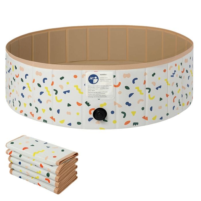 PaWz Foldable Portable Dog Kiddie Pool