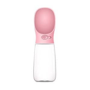 Yes4pets 550ml Portable Pet Drinking Bottle - Pink