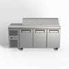 Skope Reflex 3 Solid Door Gn Compatible Salad Preparation Fridge - Salad Bar Fridges (rf7.pps.3.sd)