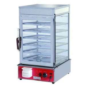 Benchstar Heavy Duty Electric Steamer Display Cabinet 1.2Kw  - Countertop Hot Food Displays (MME-600H-S)