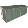 Build-a-Shed 1.5 x 5.2 x 2m Sliding Door Tunnel Shed Without Side Doors - Green