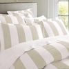 Oxford Stripe Quilt Cover set Queen