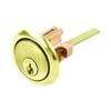 Yale Polished Brass Rim Replacement Cylinder