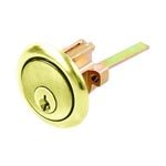 Yale Polished Brass Rim Replacement Cylinder