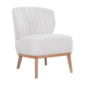 Clive Occasional Fabric Chair Beige