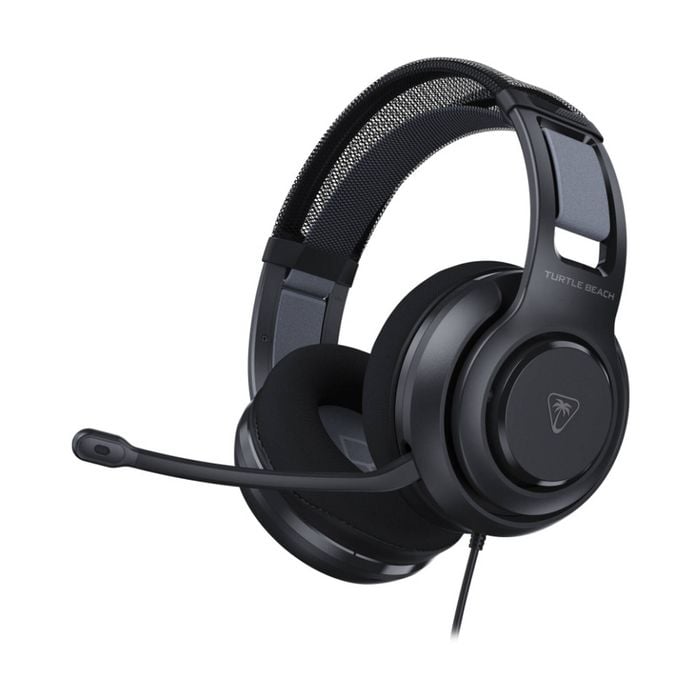 Turtle Beach Atlas 200 Wired Over Ear Gaming Headset Compatible With Pc Black
