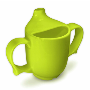 Dignity By Wade Two Handled Feeding Cup, 250ml, Green