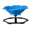 Vevor 220 Lbs Capacity Kids Swivel Chair Blue With Non-slip Metal Base For Balance Focus