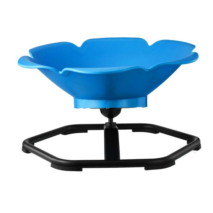 Vevor 220 Lbs Capacity Kids Swivel Chair Blue With Non-slip Metal Base For Balance Focus
