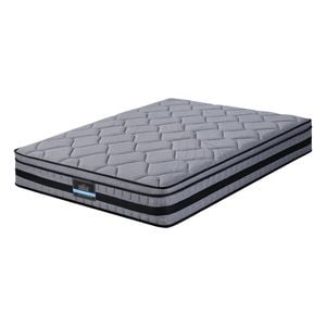 Giselle Queen Euro Top High density foam Bamboo knitted fabric 34cm Mattress Pocket spring