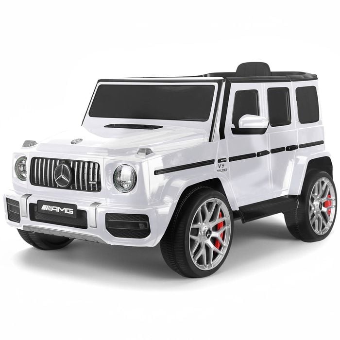 Kahuna Mercedes Benz Amg G63 Kids Electric Ride On Car Remote Control - White