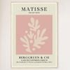 Galrie Henri Matisse Vintage Pink Exhibition Print from Berggruen & Cie, Wood Frame, A1 60 x 84cm (23 x 33inch)
