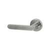 Sylvan Satin Nickel Plate Cori Privacy Lever Set