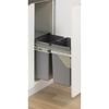 Kaboodle 2 x 11L Side Mount Pullout Bin