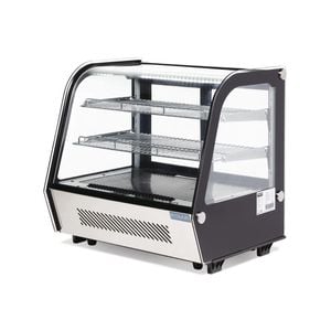 Polar G-Series Countertop Food Display Fridge Black 120Ltr