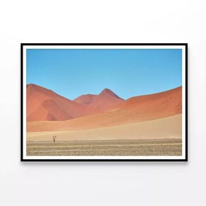 Hills, Sky in Namibia, Africa  Print 100% Australian Made 120x90cm  (Poster)