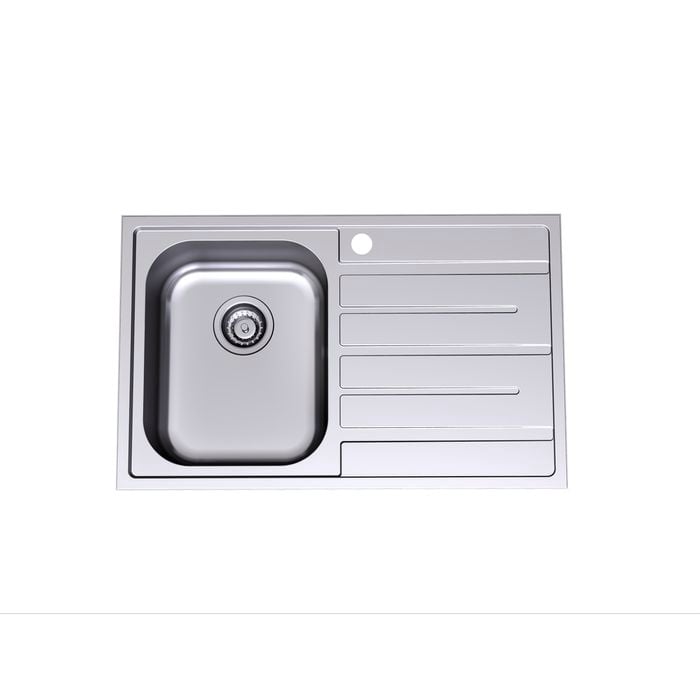 Clark Mantra Single Left Hand Bowl Sink with 1 Tap Hole