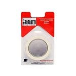 Bialetti Silicone Ring Gasket + Filter Plate For Aluminium Percolator-12 Cup