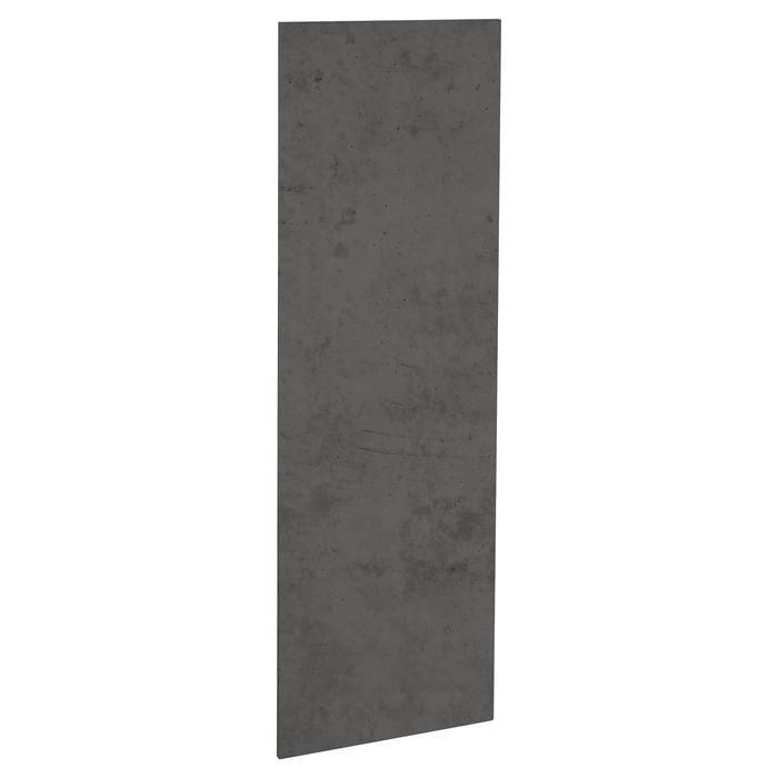 Kaboodle 600mm Smoked Grey Modern Pantry Door