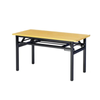 Foret 120cm Foldable Computer Desk Home Office Study Workstation Storage Maple