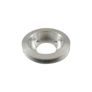 Cal Custom V Groove Aluminium Crank Pulley, Suits Ford Windsor 1965-1969