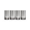 Tempa Ava Set of 4 Highball Tumbler - Charcoal