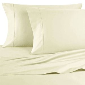 Artex 250TC 100% Cotton Sheet Set Queen Cream