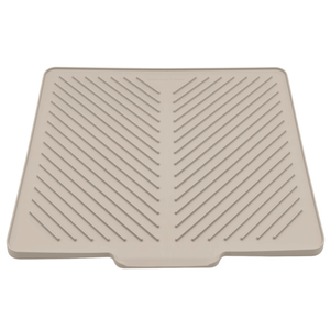 Weathertech Dishmat Drip Dry Hand-washed Dish Drying Mat - Sand