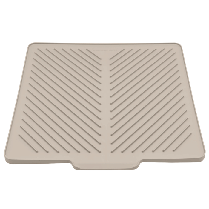Weathertech Dishmat Drip Dry Hand-washed Dish Drying Mat - Sand