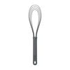 Zyliss Flat Whisk Silicone Kitchen Tool Heat Resistant Up To 240 Degrees Grey