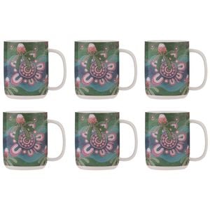 6PK Ashdene Spirit Land Beauty In Country New Bone China Drinking Mug 400ml
