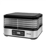 Food Dehydrators Stainless Steel Beef Jerky Maker 5 Trays With LCD
