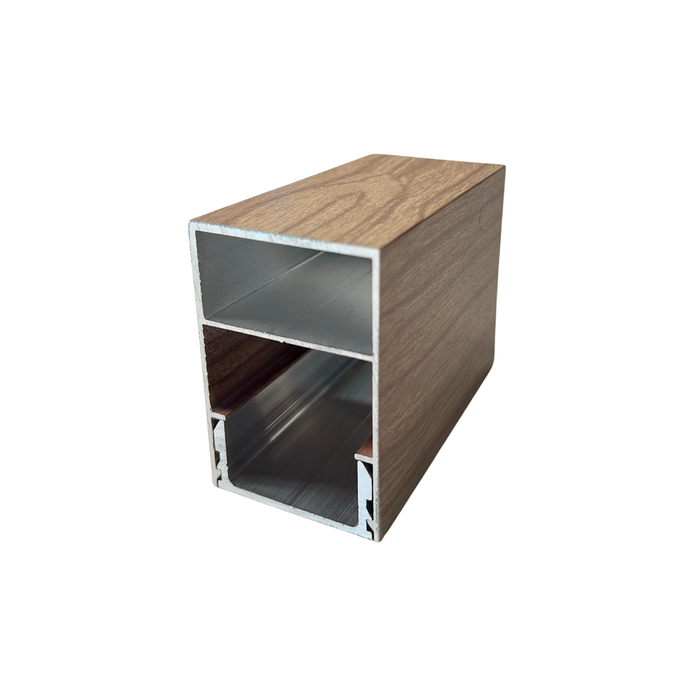 DECO 75 x 50mm Smoked Ash DecoBatten QuickClick Cover