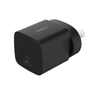 Belkin BoostCharge 25W USB-C PD 3.1 Cubic Wall Charger - Black